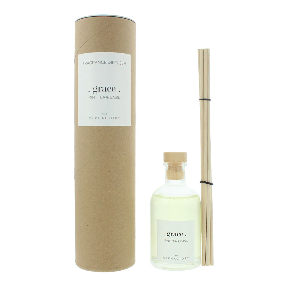 The Olphactory Grace Mint Tea & Basil Reed Diffuser 100ml