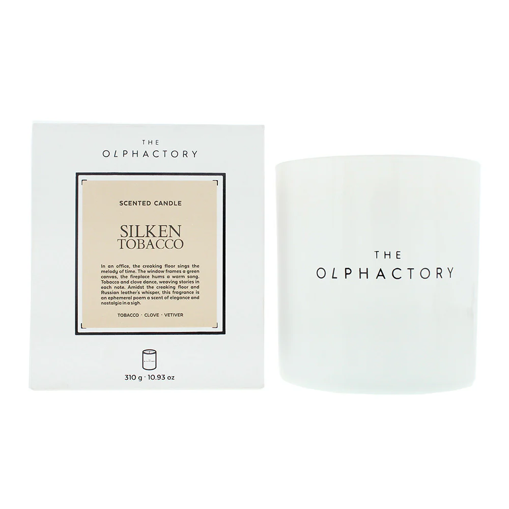 The Olphactory Silken Tobacco Scented Candle 310g