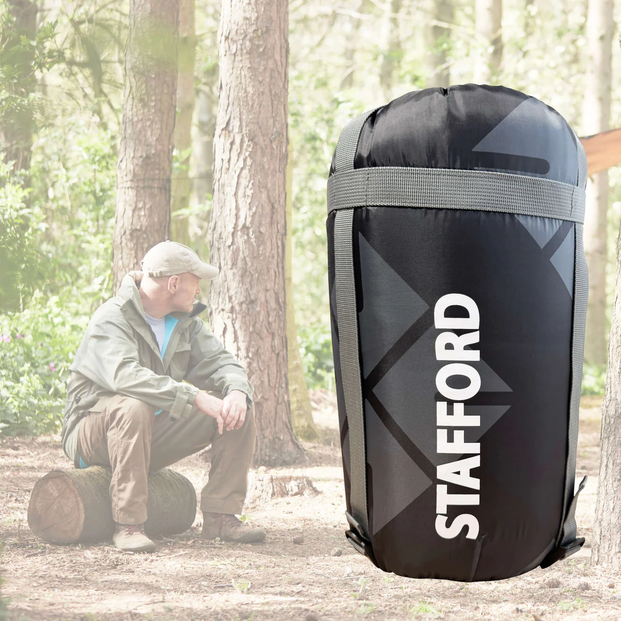 The Stafford Sleeping Bag - Grey - Image 4
