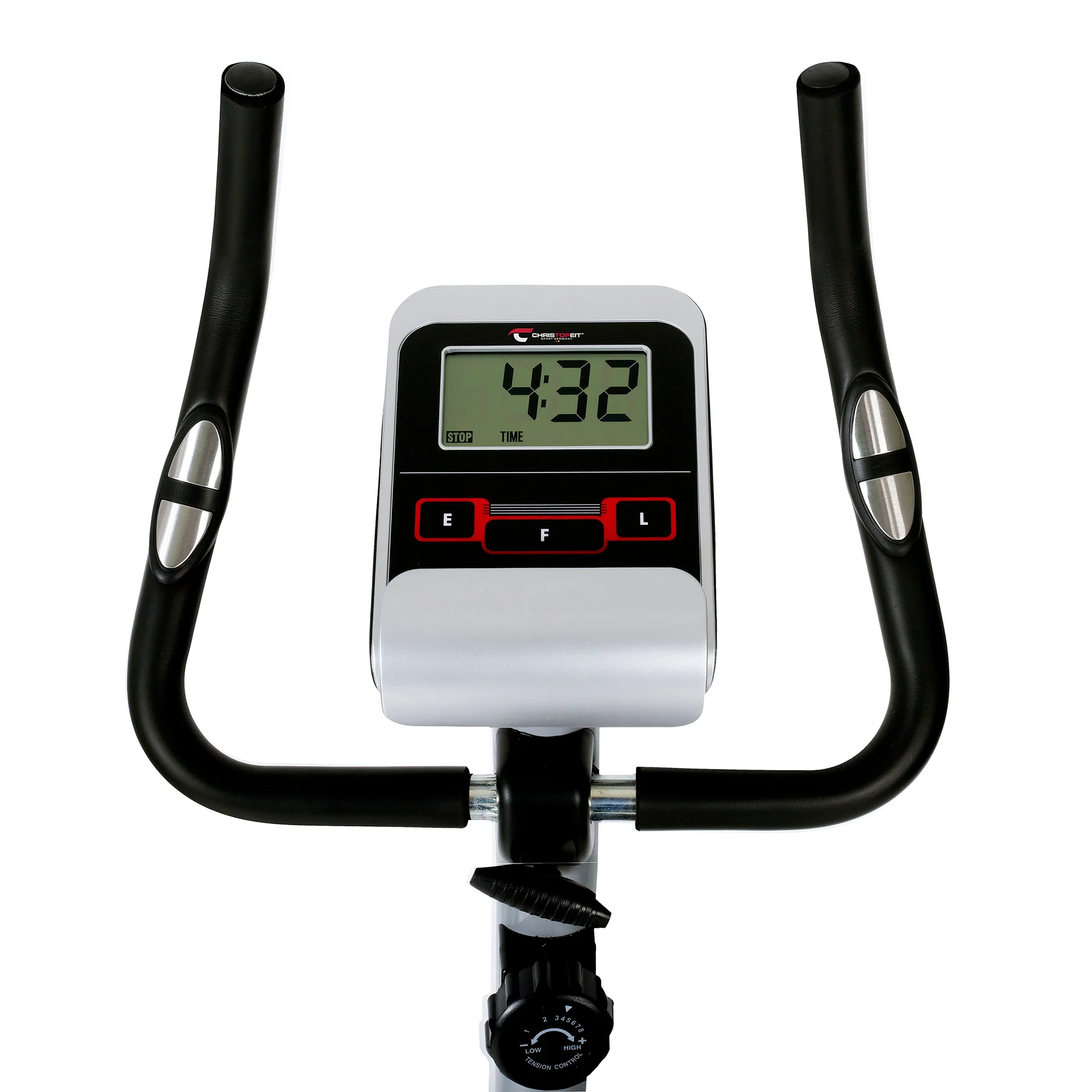 TopSports Exercise Bike AL 1 Silver, New Computer - Image 4