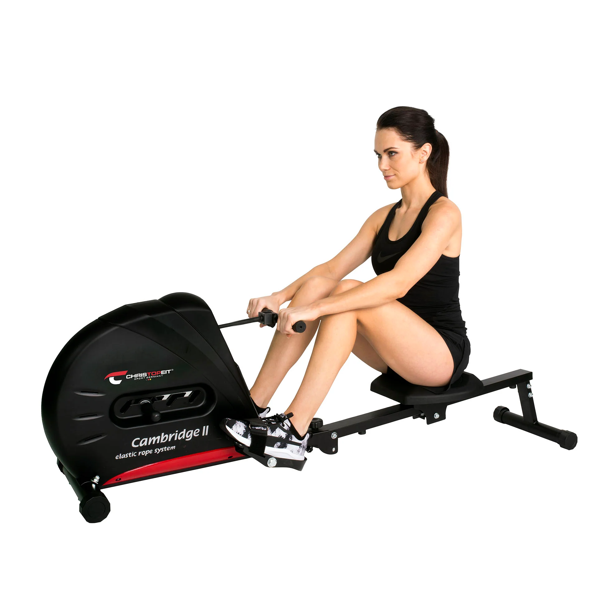 TopSports Rowing Machine Cambridge II Black Edition - Image 3