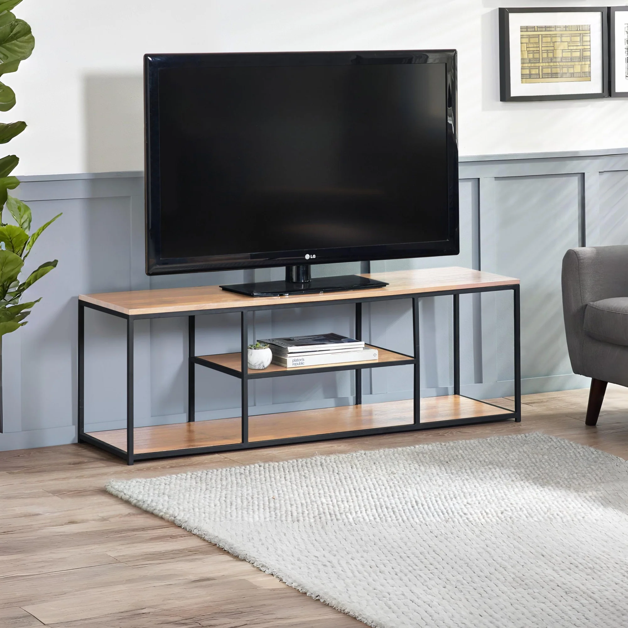 Tribeca Tv Unit Sonoma Oak - Image 2