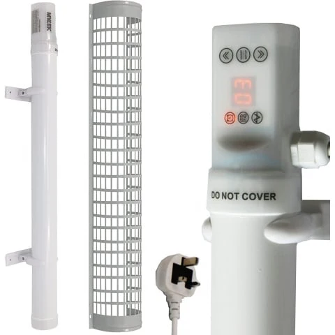 Tubular Heater 60W Low Energy - Tube 34cm And Cage Guard 31cm - Built in Digital Timer - Image 23