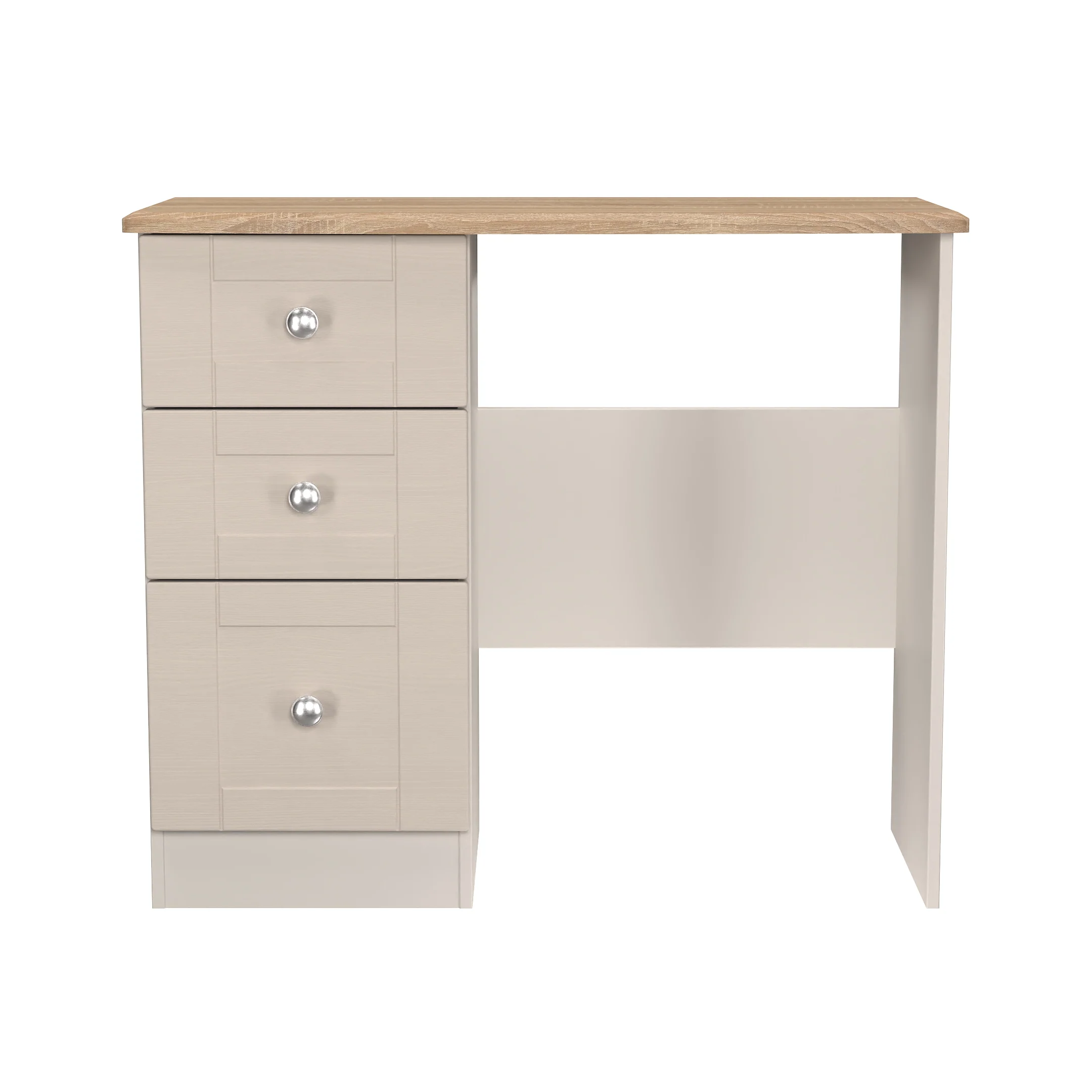 Tutbury Ready Assembled Vanity in Kashmir Ash & Bardolino Oak - Image 2