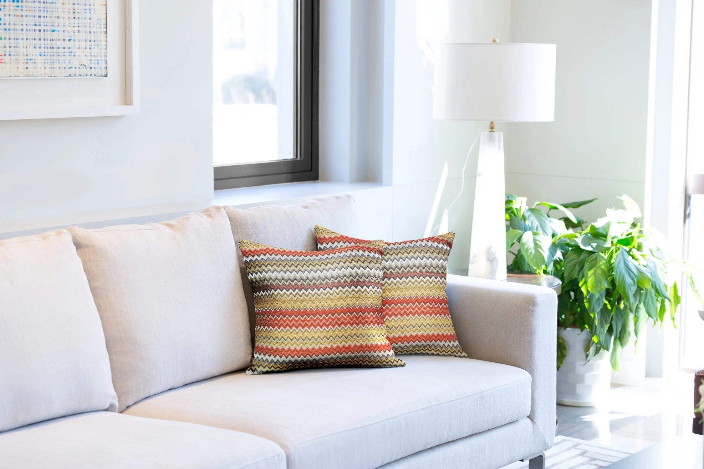 Venice Jacquard Cushion Cover in Terracotta