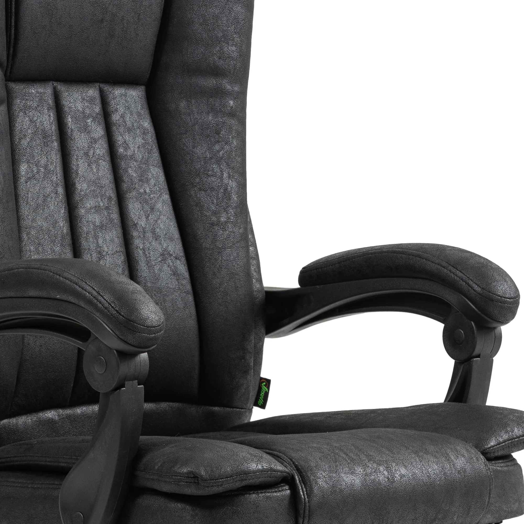 Vinsetto Executive Office Chair Computer Desk Chair For Home W/ Footrest, Black - Image 9