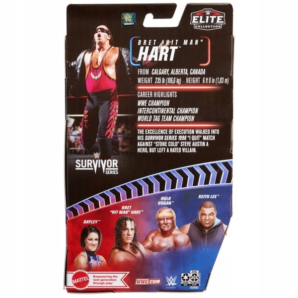 WWE Elite Bret "Hit Man" Hart - Image 7