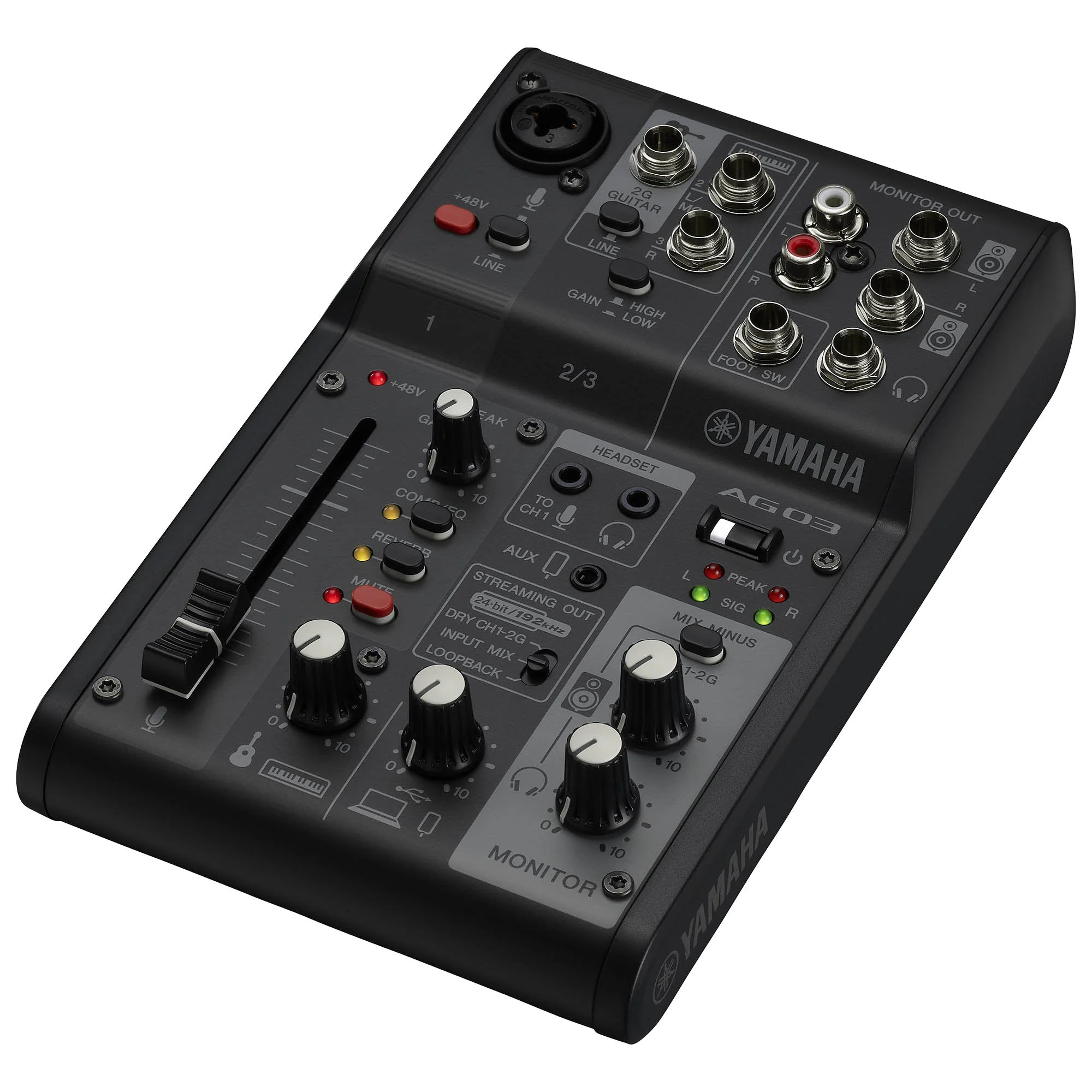 Yamaha AG 03 MK2 Live Stream Pack BK - Image 7